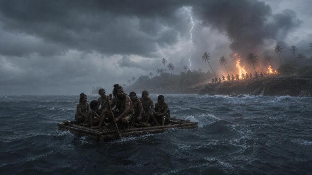 primitive-family-raft-escape-storm primitive-family-raft-escape-storm