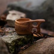 kuksa en bois stage bushcraft survie tasse